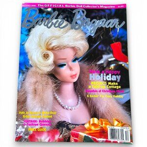 Barbie Bazaar Magazine Holiday Dolls December 1998 Volume 10 Issue 7 Vintage